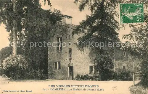 AK / Ansichtskarte Domremy la Pucelle Vosges Maison de Jeanne d`Arc Kat. Domremy la Pucelle