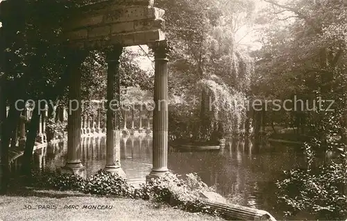 AK / Ansichtskarte Paris Parc Monceau Kat. Paris