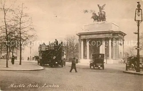 AK / Ansichtskarte London Marble Arch Kat. City of London