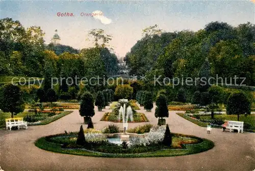 AK / Ansichtskarte Gotha Thueringen Orangerie Kat. Gotha