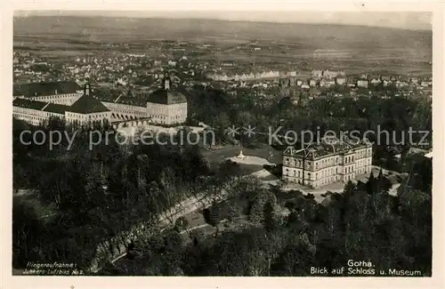 AK / Ansichtskarte Gotha Thueringen mit Schloss und Museum Kat. Gotha