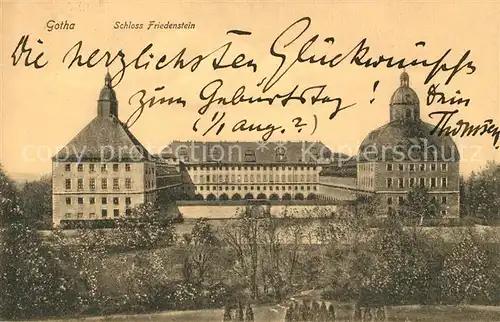 AK / Ansichtskarte Gotha Thueringen Schloss Friedenstein Kat. Gotha