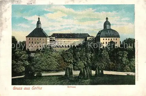 AK / Ansichtskarte Gotha Thueringen Schloss Kat. Gotha