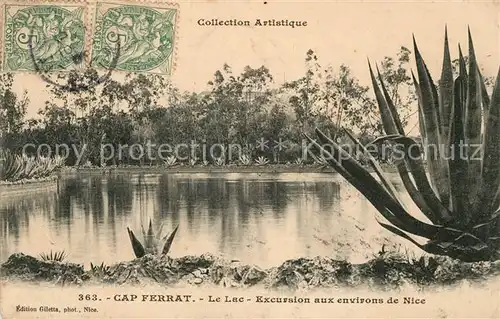 AK / Ansichtskarte Cap Ferrat Le Lac Collection Artistique Kat. Saint Jean Cap Ferrat