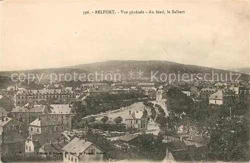 AK / Ansichtskarte Belfort Alsace Vue generale au fond le Salbert Kat. Belfort