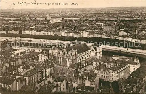 AK / Ansichtskarte Lyon France Vue panoramique Kat. Lyon