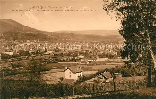 AK / Ansichtskarte Saint Die des Vosges Vue panoramique de la Maison Forestiere de Saint Martin Kat. Saint Die des Vosges