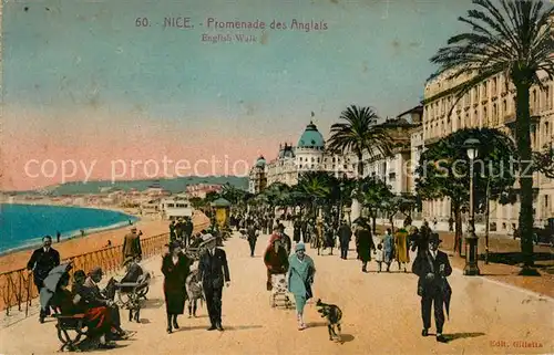 AK / Ansichtskarte Nice Alpes Maritimes Promenade des Anglais Kat. Nice