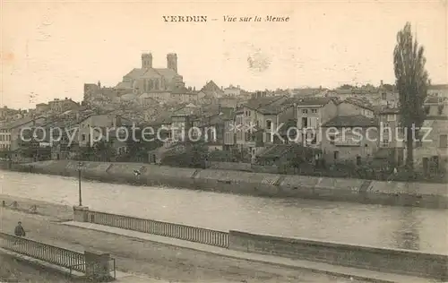 AK / Ansichtskarte Verdun Meuse Vue sur la Meuse Kat. Verdun