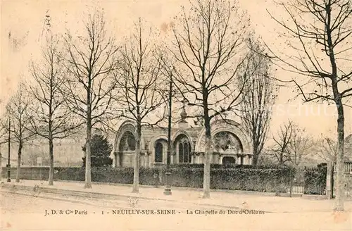 AK / Ansichtskarte Neuilly sur Seine Chapelle du Duc d Orleans Kat. Neuilly sur Seine