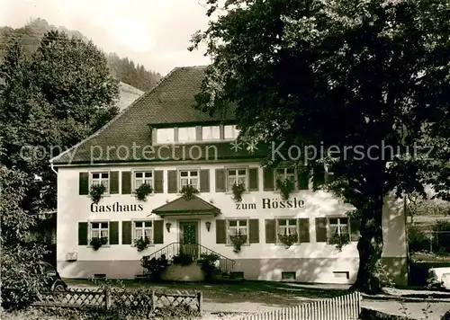 AK / Ansichtskarte St Ulrich Schwarzwald Gasthaus zum Roessle