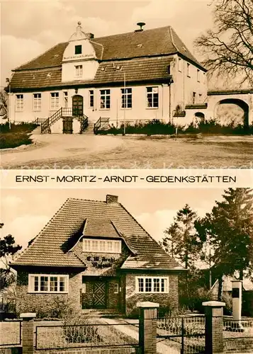 AK / Ansichtskarte Gross Schoritz Geburtshaus Ernst Moritz Arndt Museum in Garz Kat. Garz Ruegen