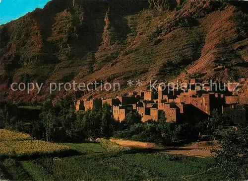 AK / Ansichtskarte Maroc Marokko Village dans la vallee du Todra Kat. Marokko