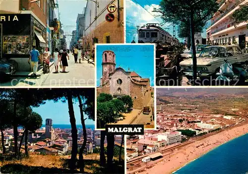 AK / Ansichtskarte Malgrat de Mar Teilansichten Kirche Kat. Malgrat de Mar