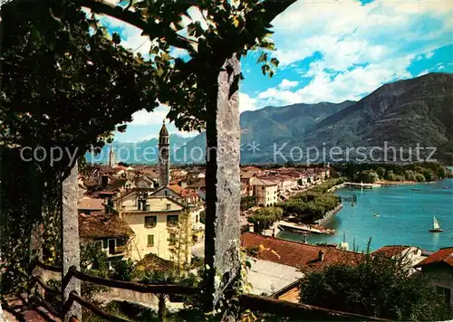 AK / Ansichtskarte Ascona Lago Maggiore Panorama