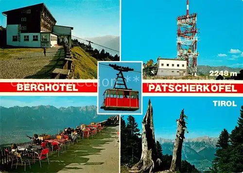 AK / Ansichtskarte Igls Tirol Berghotel Patscherkofel Kat. Innsbruck