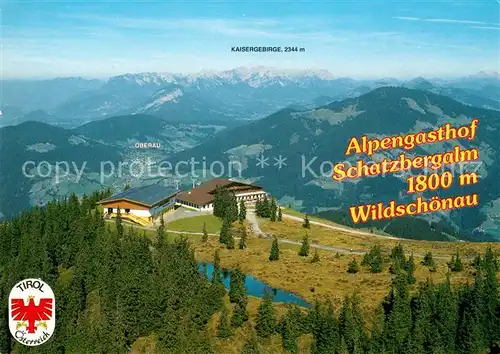 AK / Ansichtskarte Wildschoenau Tirol Alpengasthof Schatzbergalm