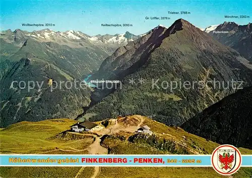 AK / Ansichtskarte Finkenberg Tirol Penken Bergkette Kat. Finkenberg