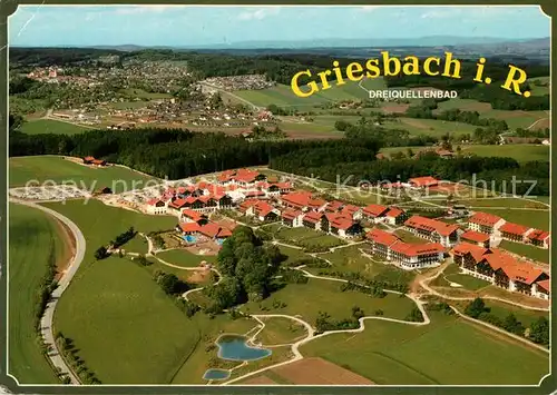 AK / Ansichtskarte Griesbach Rottal Fliegeraufnahme Kat. Bad Griesbach i.Rottal