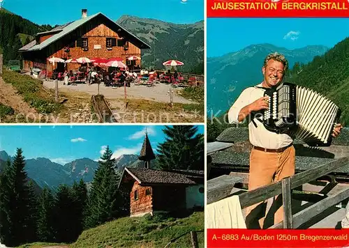 AK / Ansichtskarte Au Bregenzerwald Jausenstation Bergkristall Kat. Schoppernau