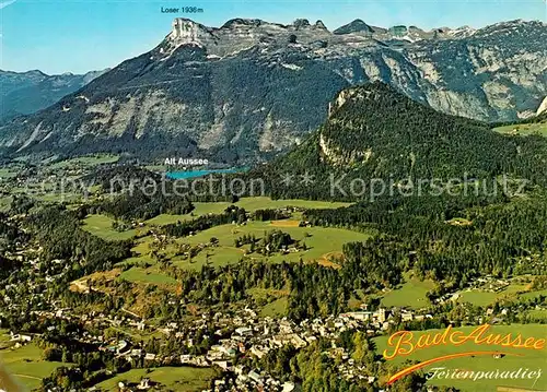 AK / Ansichtskarte Bad Aussee Steiermark Fliegeraufnahme Kat. Bad Aussee