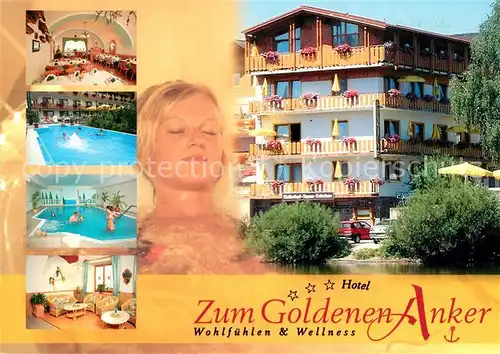 AK / Ansichtskarte Windorf Niederbayern Hotel Zum Goldenen Anker Kat. Windorf