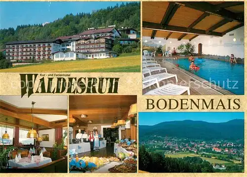 AK / Ansichtskarte Bodenmais Kur Ferienhotel Waldesruh Panorama Kat. Bodenmais