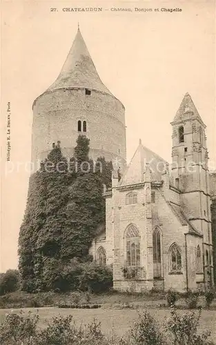 AK / Ansichtskarte Chateaudun Chateau Donjon et Chapelle Kat. Chateaudun