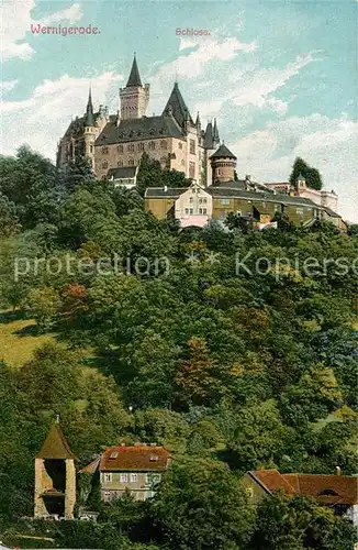 AK / Ansichtskarte Wernigerode Harz Schloss  Kat. Wernigerode