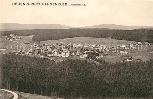AK / Ansichtskarte Hahnenklee Bockswiese Harz  Kat. Goslar