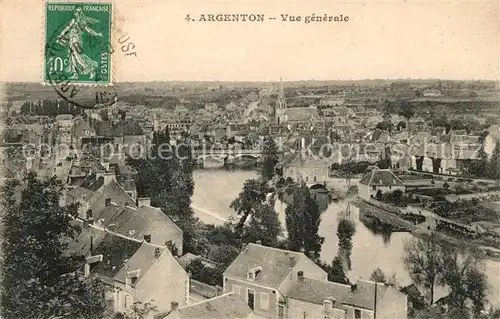 AK / Ansichtskarte Argenton sur Creuse Vue generale Kat. Argenton sur Creuse