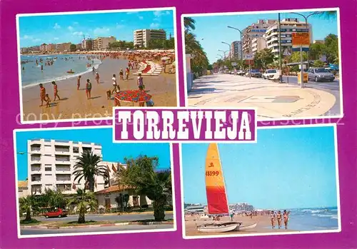 AK / Ansichtskarte Torrevieja Diversos aspectos Strandpartien Kat. Torrevieja