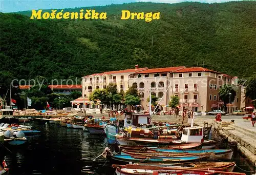 AK / Ansichtskarte Moscenicka Draga Kroatien Hafen Kat. Kroatien