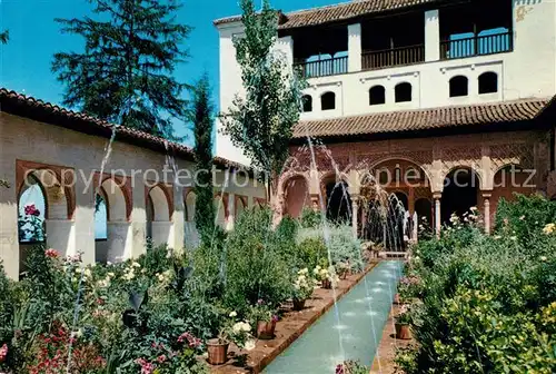 AK / Ansichtskarte Granada Andalucia Brunnenanlage Kat. Granada