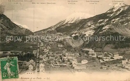 AK / Ansichtskarte Briancon et ses Forts Alpes Kat. Briancon