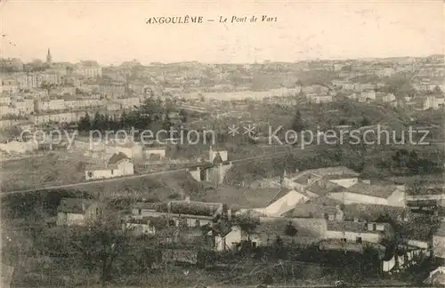 AK / Ansichtskarte Angouleme Le Pont de Vars Kat. Angouleme