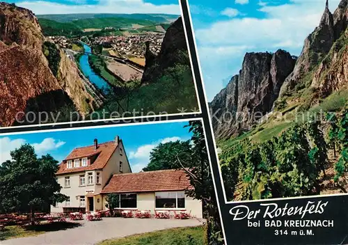 AK / Ansichtskarte Bad Kreuznach Gaststaette Zur Bastein Rotenfels Kat. Bad Kreuznach