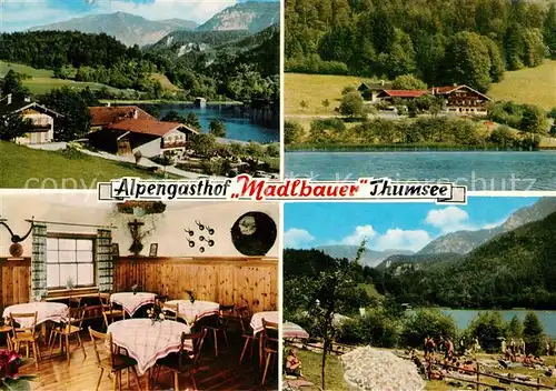 AK / Ansichtskarte Karlstein Oberbayern Alpengasthof Madlbauer  Kat. Bad Reichenhall