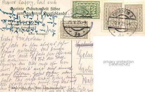 AK / Ansichtskarte Kufstein Tirol Schutzvereinstagung Pfingsten 1925 Kat. Kufstein