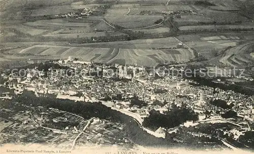 AK / Ansichtskarte Langres Fliegeraufnahme Kat. Langres