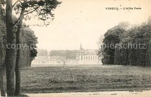 AK / Ansichtskarte Vineuil Loir et Cher Allee Verte Kat. Vineuil