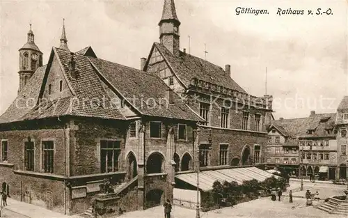 AK / Ansichtskarte Goettingen Niedersachsen Rathaus Kat. Goettingen