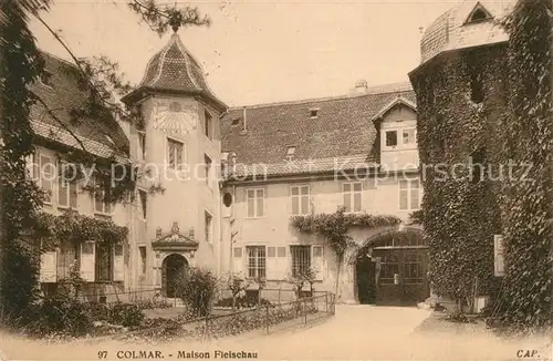 AK / Ansichtskarte Colmar Haut Rhin Elsass Maison Fleischau Kat. Colmar