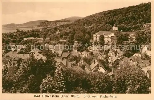 AK / Ansichtskarte Bad Liebenstein Blick vom Aschenberg Kat. Bad Liebenstein