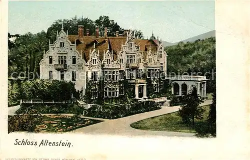 AK / Ansichtskarte Altenstein Schloss und Park