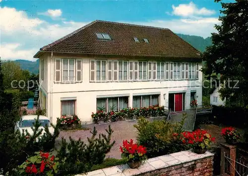 AK / Ansichtskarte Badenweiler Sanatorium Dr. Saller  Kat. Badenweiler