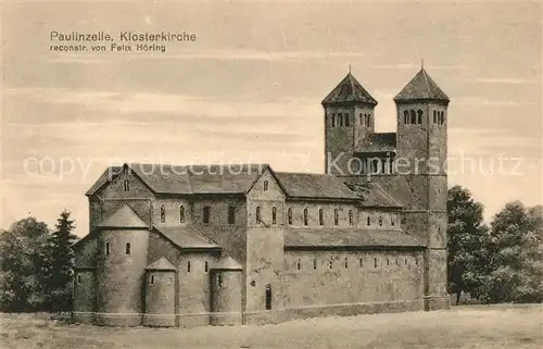 AK / Ansichtskarte Paulinzella Klosterkirche Kat. Rottenbach Thueringen