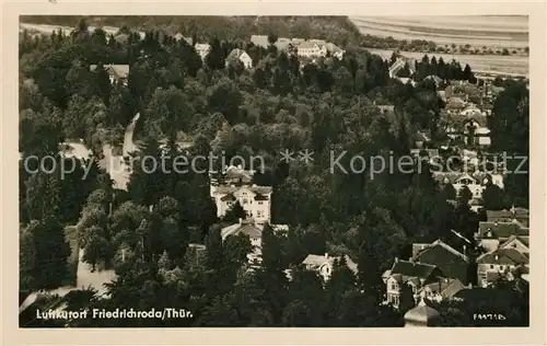 AK / Ansichtskarte Friedrichroda Panorama Luftkurort Kat. Friedrichroda