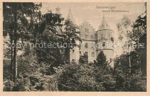 AK / Ansichtskarte Schleusingen Schloss Bertholdsburg Kat. Schleusingen