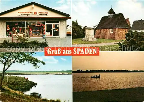 AK / Ansichtskarte Spaden Geschenkartikel Geschaeft Kapelle  Kat. Schiffdorf